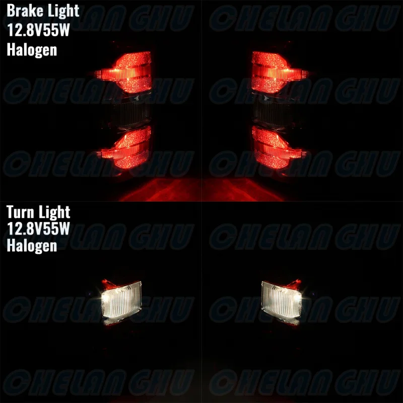 Halogen Tail Light For Ford Maverick 2022 2023 2024 US Version 1 Pair Brake Light Rear Lamp Car accessories