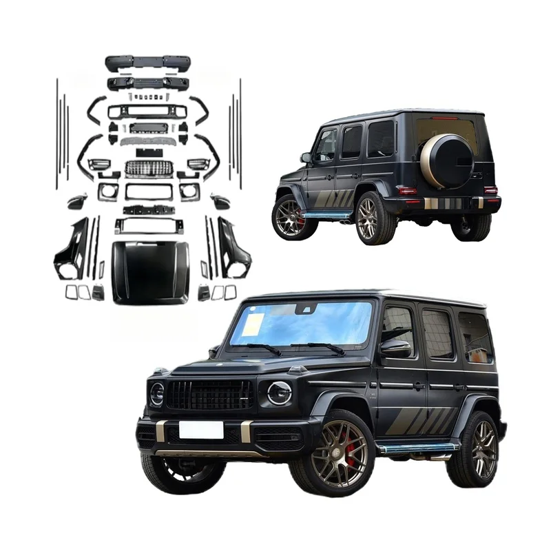 High Quality G63 Style W464 Upgrade Body Kit Plug and Play Bumpers Headlights Fit For G Class W463 2000-2018