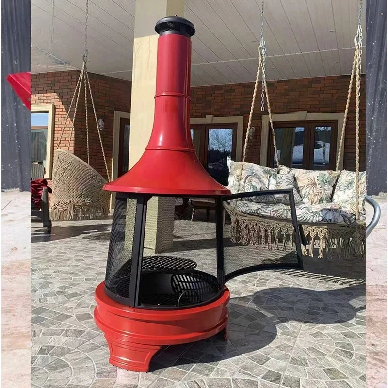Fireplace Burners Outdoor Heating And Barbecue Stove Courtyard Domestic Heating Stove Bonfire Stove Barbecue Grill