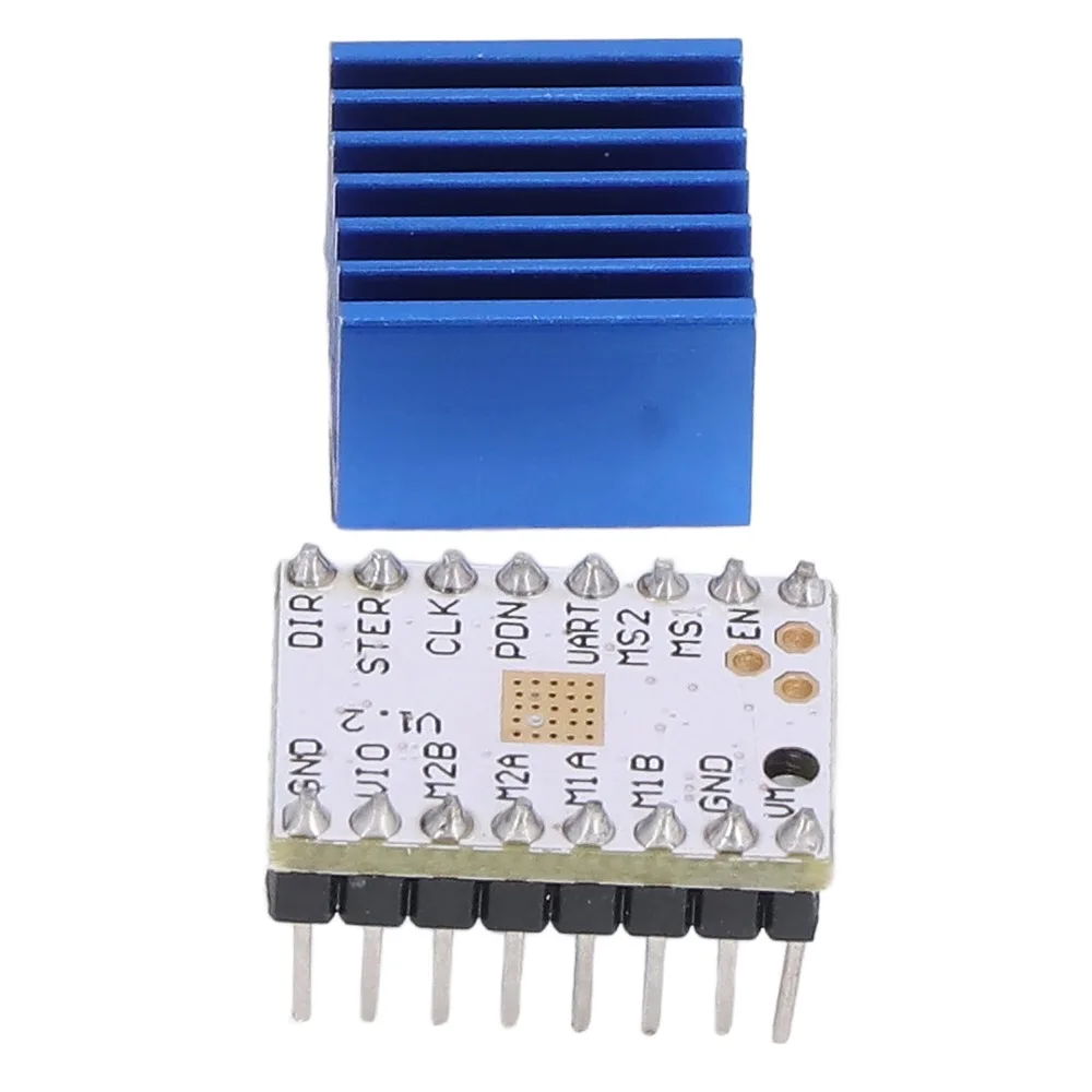 Blue TMC2208 V1.2 Driver Board Plastic Rectangle 3D Printer Drive Accessories Upgraded TMC2208 Controller for TMC2208 V1.2