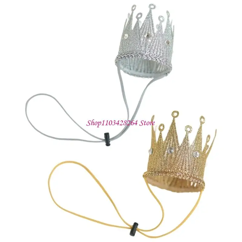 

Glittering Polyester Queen Headwear Easy Clean Newborn To 2 Years Old