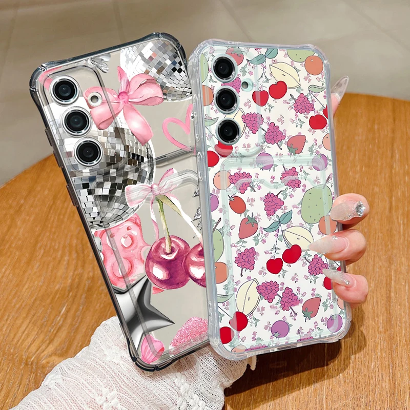 غطاء هاتف شفاف بفتحة للبطاقات - مراجعة Phone Cases Cherry وسعره