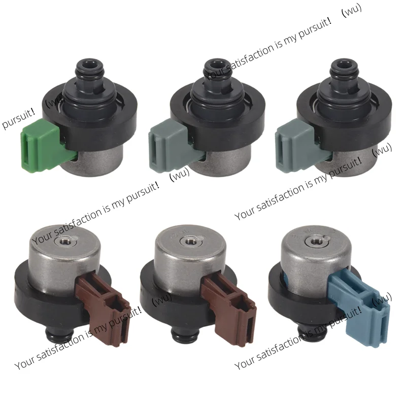 6PCS 4EAT Transmission Solenoids Kit for Subaru Forester 2.5 Outback 31939-AA191 31939AA150 31939AA190