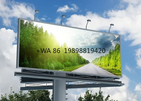 

Color Led Display Rainproof IP65 5000-7000cd/m2 Brightness 3-Year Warranty Advertising 960x960mm Led Cabinet Outdoor Full