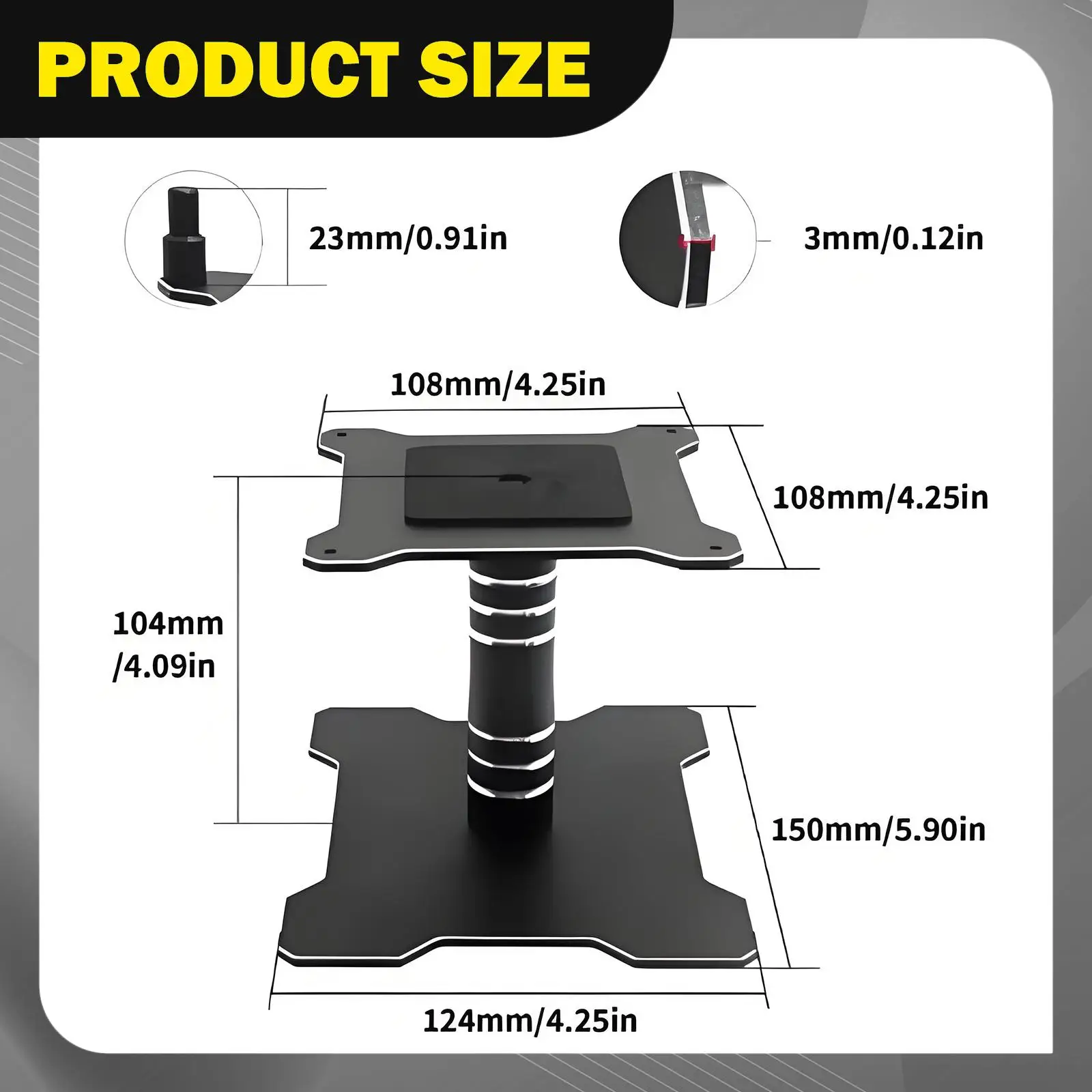 

Стенд для ремонта радиоуправляемых моделей: вращающаяся металлическая подставка для сборки и демонстрации, с защитой от скольжения, для багги, грузовиков и моделей автомобилей