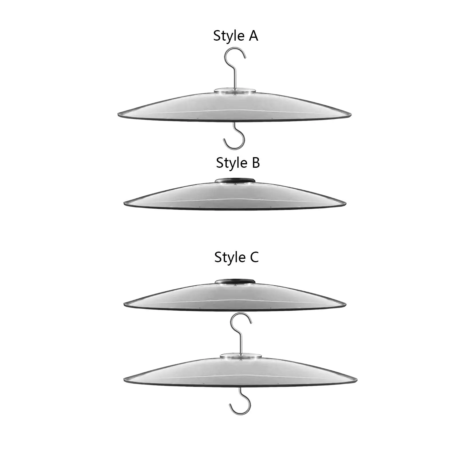 Clear Dome Hanging Guard Squirrel Baffle and Weather Guard Clear Gardener