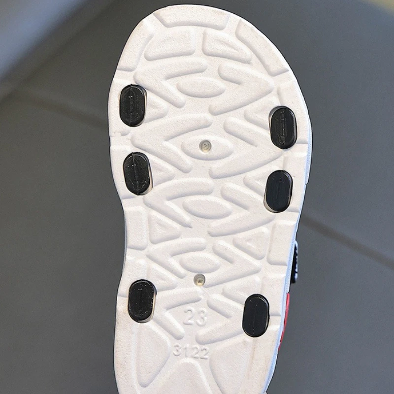 

Anti Slip Soft Soled Boys' Sandals 2025 Summer New Kids Beach Shoes Fashion Girls' Sandals Simple Versatile Baby Shoes Сандалии