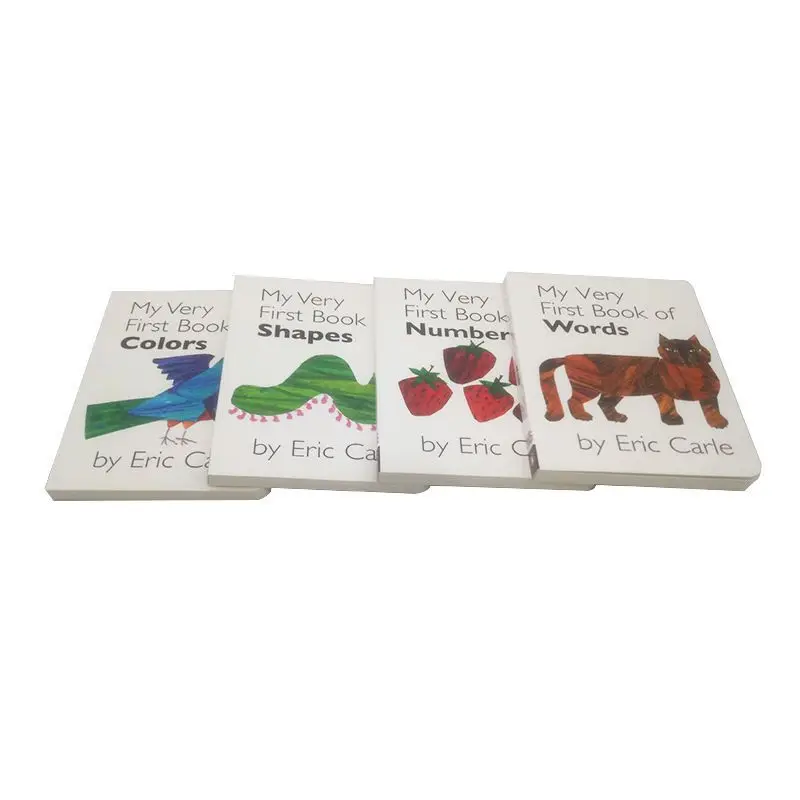 

4 Books/set My Very First Library English Story Book Help Child Be Reader Early Education Toy