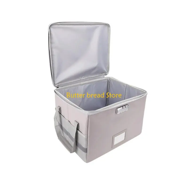 W89C Powerful Flame Resistant Document Case With Aluminum Layer And Reinforced Plastic Material For Legal Files 4