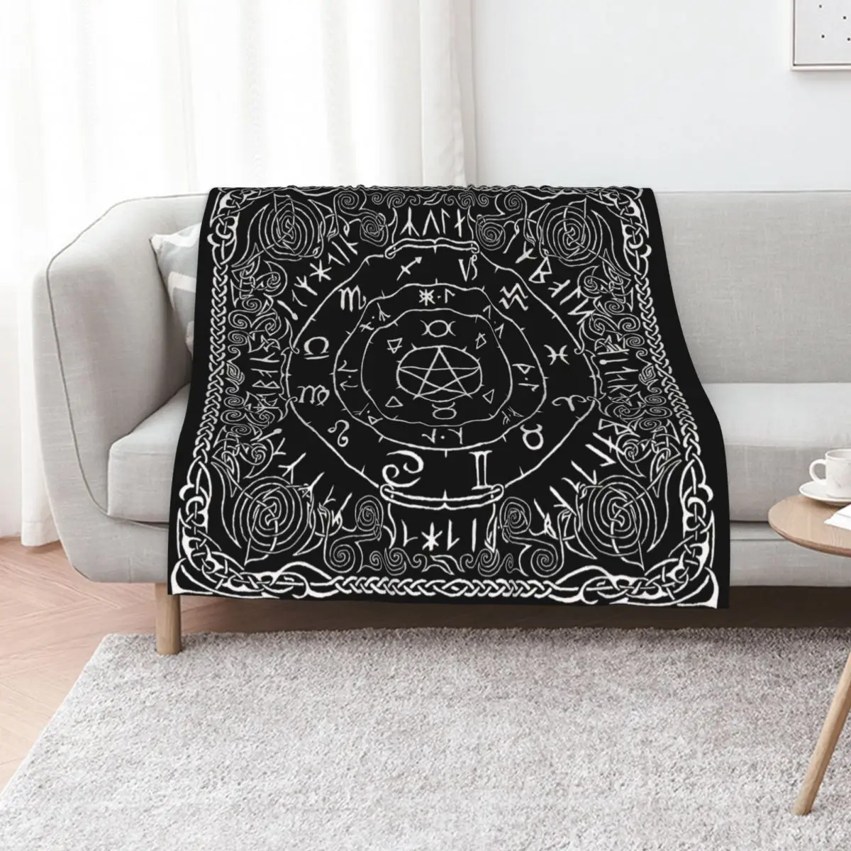 Year of the Pagan Throw Blanket heavy to sleep anime sofa bed Polar Flannels Large Blankets