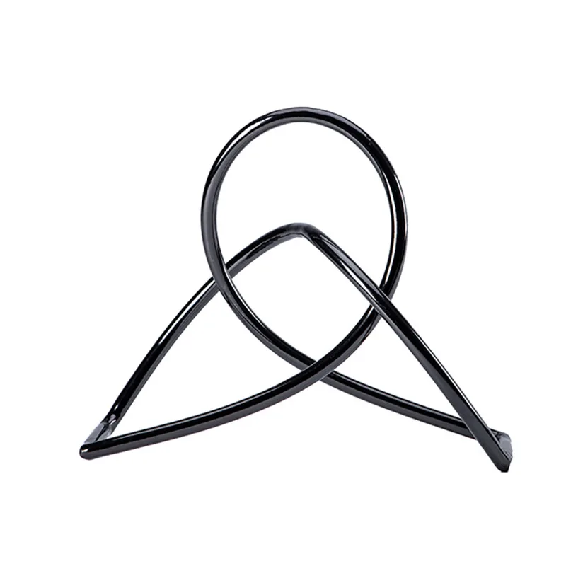 

Metal geometric line ornaments, simple metal handicrafts, home model housing stainless steel decoration