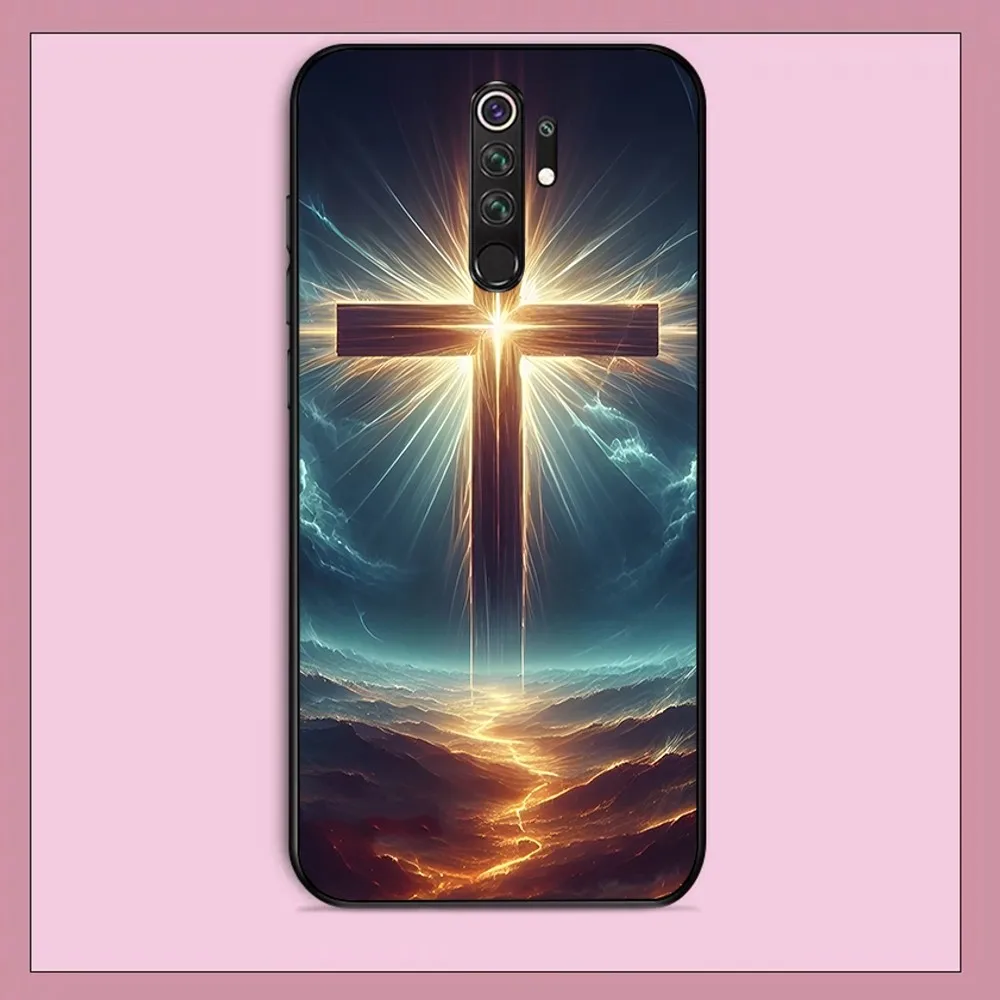 Cross Phone Case For Redmi Note 4 X 5 A 6 7 8 T 9 9S 10 11 11S 11Epro Poco M3 Pro