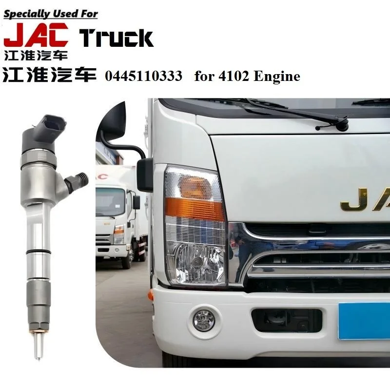 Specially Used For JAC Truck Original Quality Diesel Fuel Injector 0445110333 For 4102 Engine Emission III