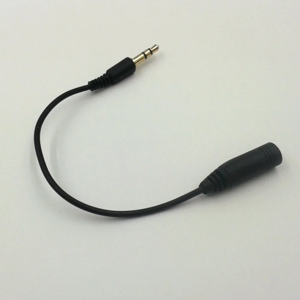

23Cm 3.5Mm Audio Extension Cable Male To Female Stereo Aux Cable For Headphones Aluminum Alloy Shell Low Signal Loss Black