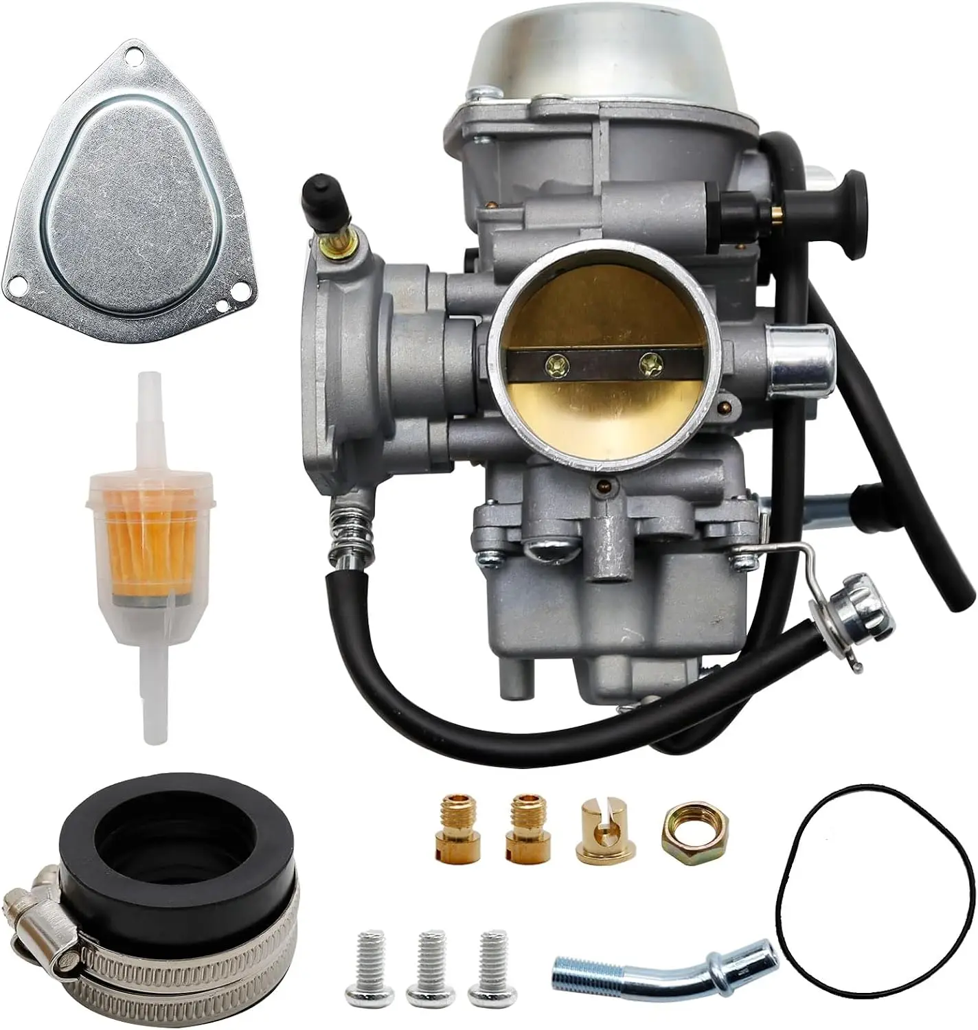 YFM600 Carburetor Replacement For Yamaha Grizzly 600 YFM600 1998-2001Carburetor Replacement For Yamaha 4x4 ATV 4-Stroke Engines