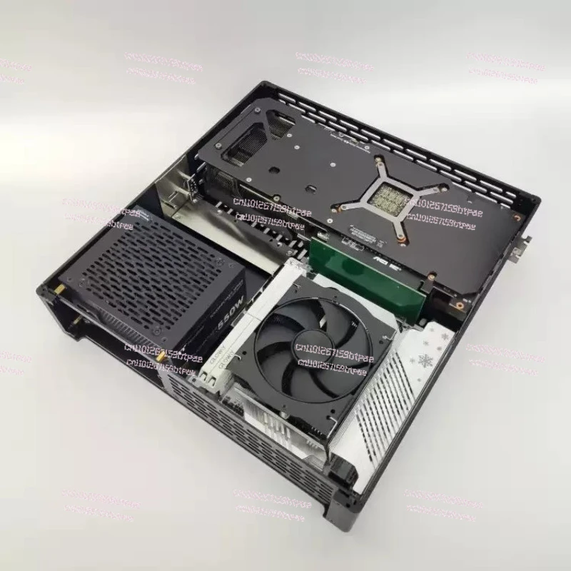 S59 S60 Tile  Mini Portable 6L Small Chassis  Power Supply Triple Fan Graphics Card