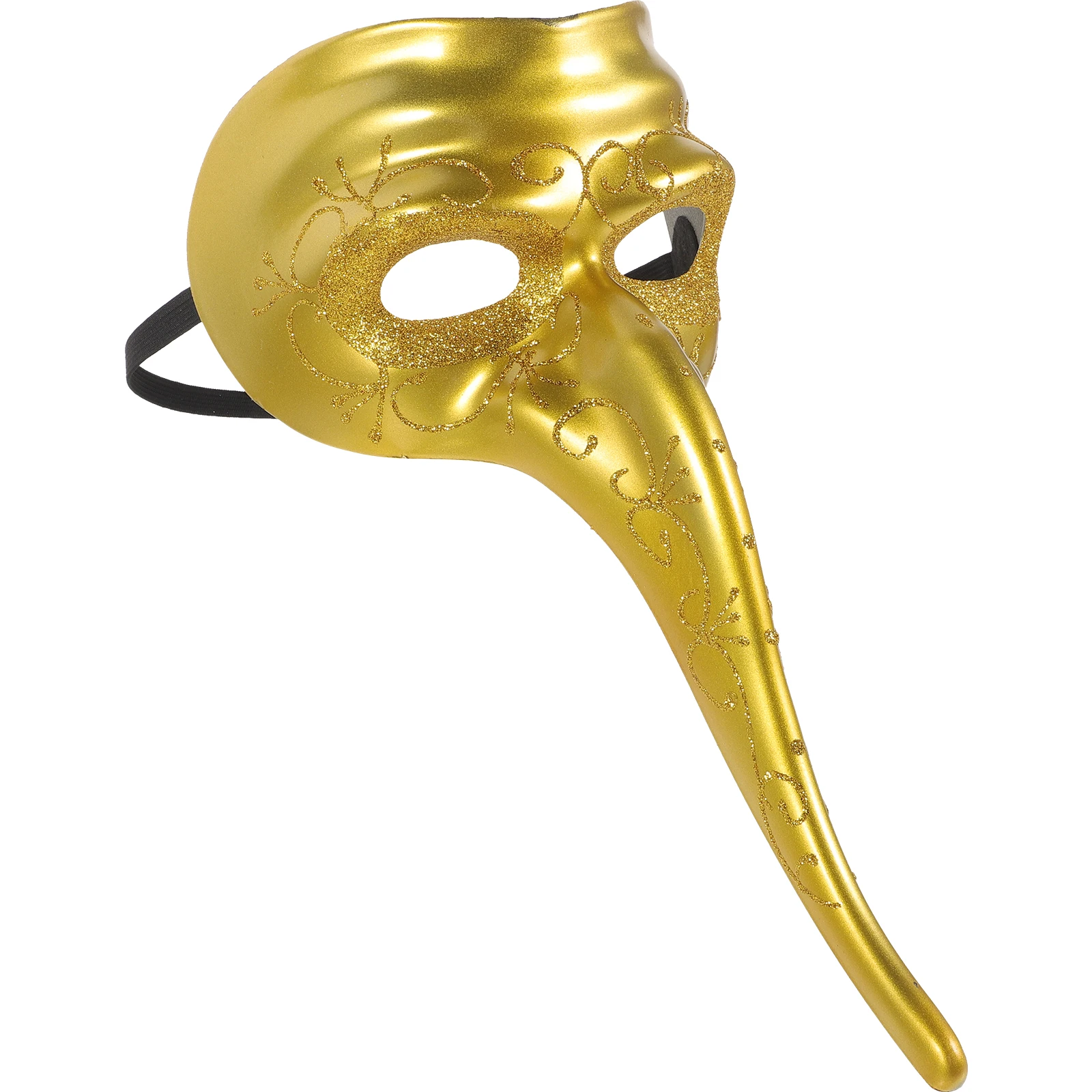 

Halloween Long Nose Mask Plastic Venetian Mask Masquerade Long Nose Mask Halloween Carnival Party Costume Decor Supplies