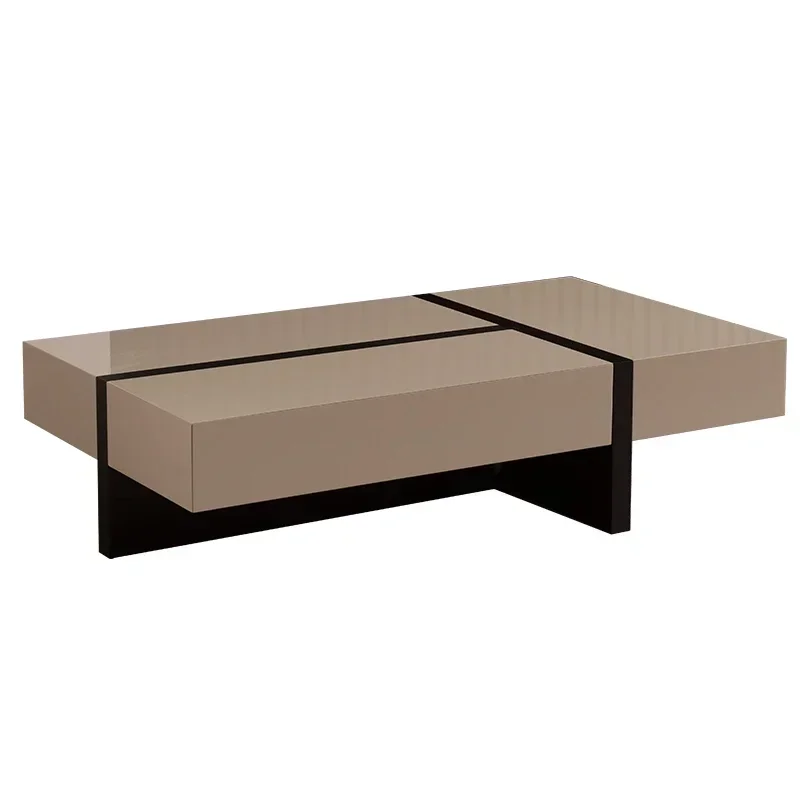 

Italian minimalist coffee table TV cabinet combination
