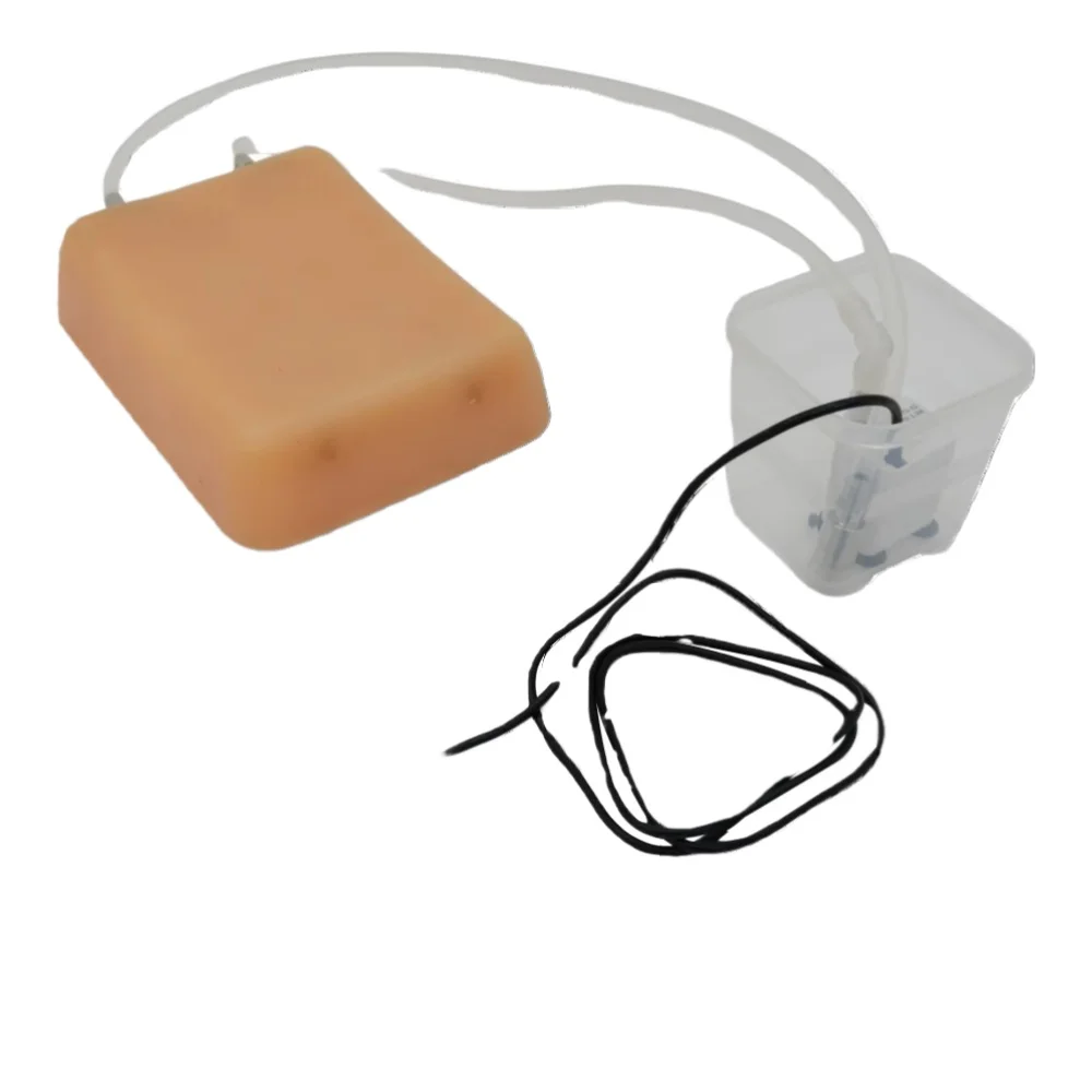 

Simulation of blood circulation by ultrasound-guided vascular puncture model and PICC catheterization training module