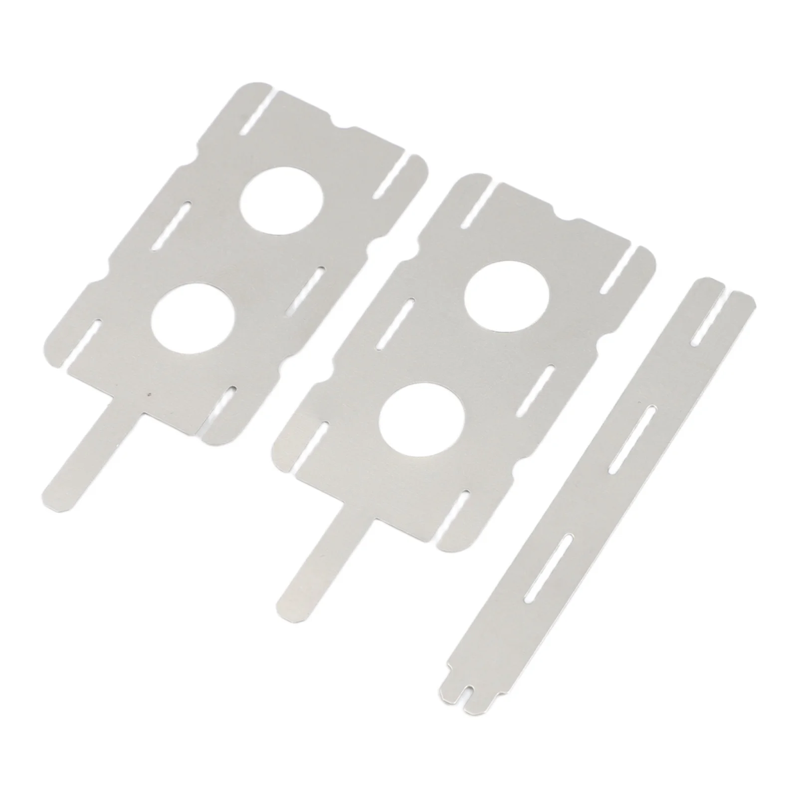 30PCS Lithium  Nickel Sheet Polygonal Battery Plating Nickle Sheet For Spot Welding Steel Strap Strip Sheets