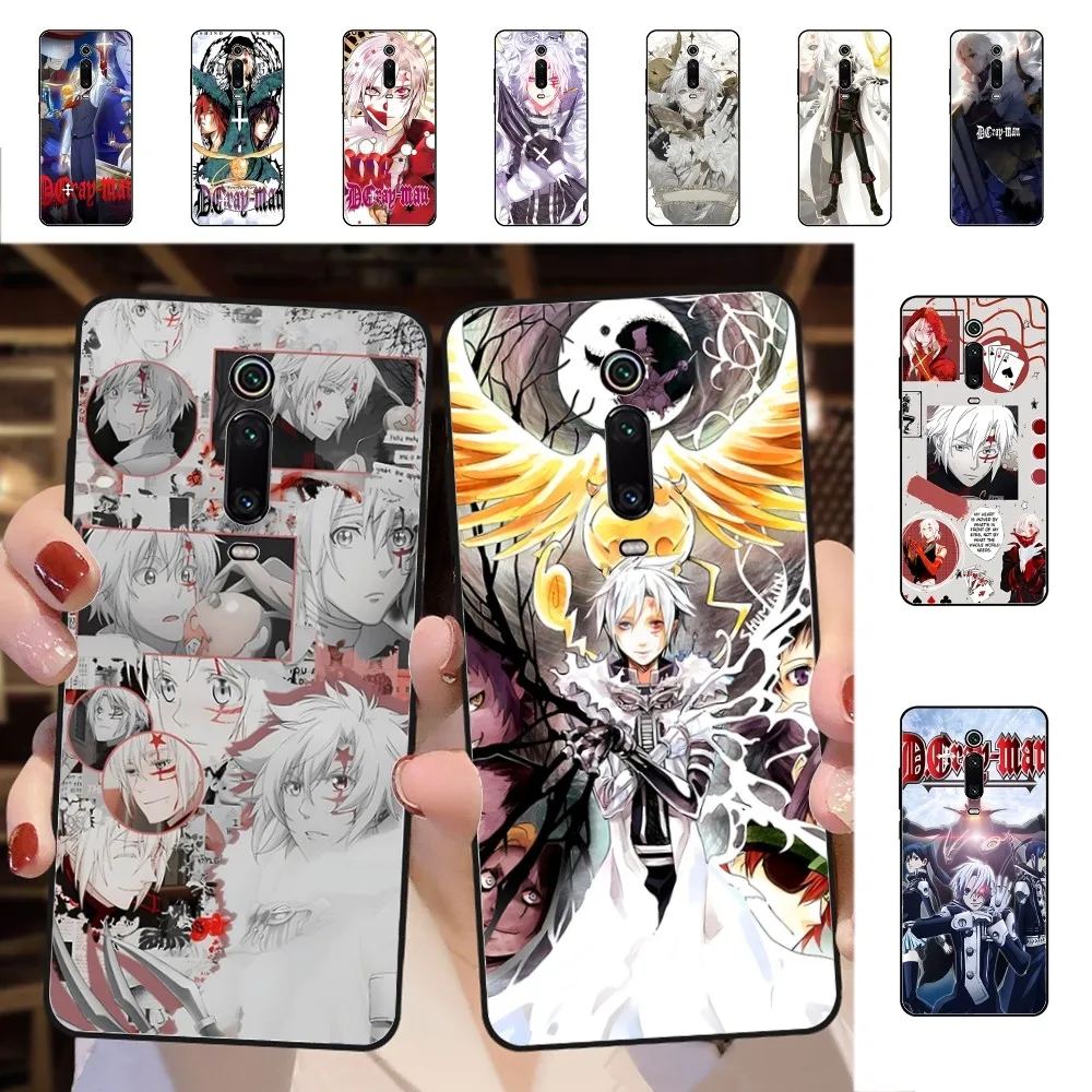 Anime  D.Gray-man Phone Case For Redmi 5 6 7 8 9 10 plus pro 6 7 8 9 A GO K20 K30 K40 pro plus F3 Fundas