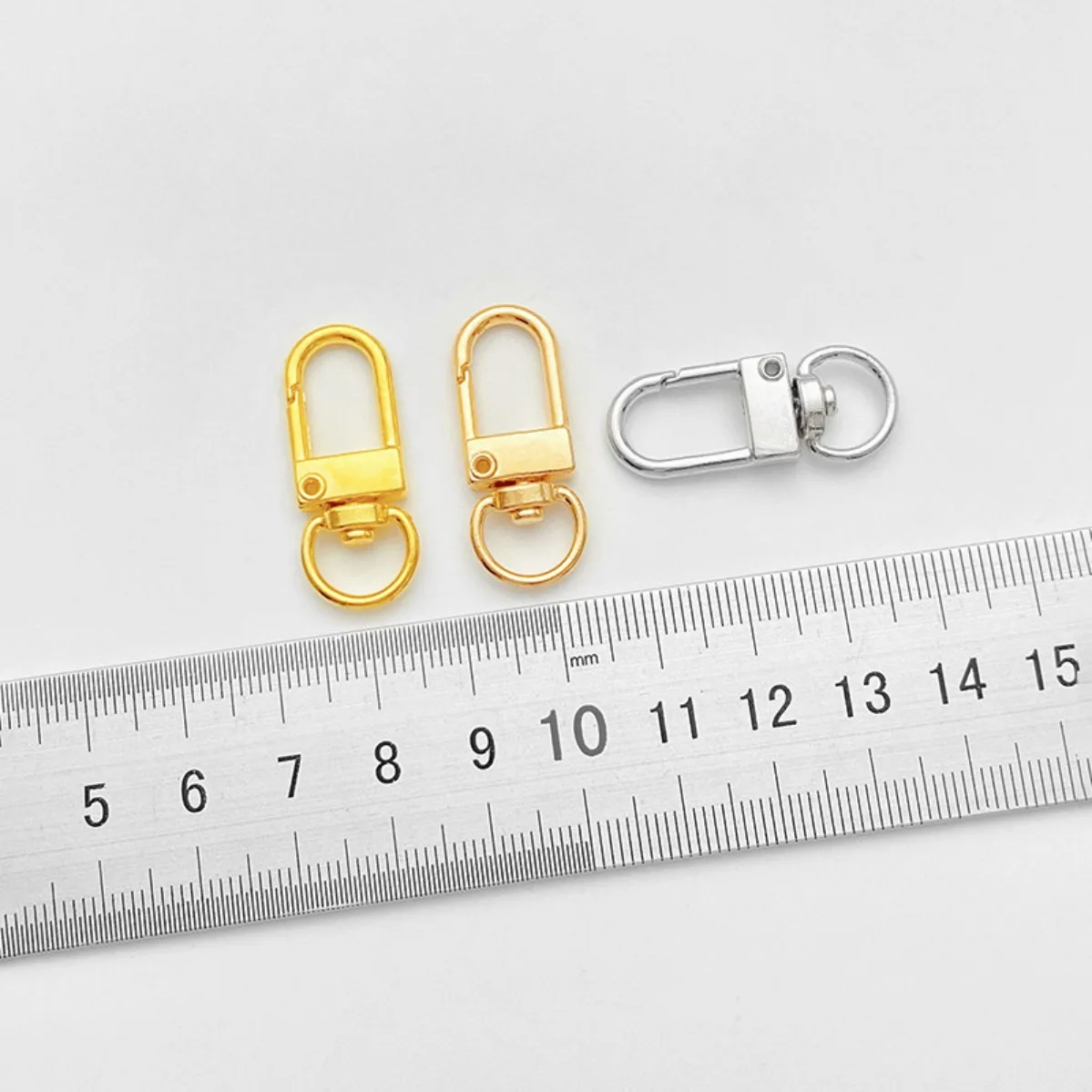Alloy Gate Buckle Lobster Clasp Connector Bag Buckle Large Key Buckle Rotatable Dog Snap DIY Jewelry Accessories