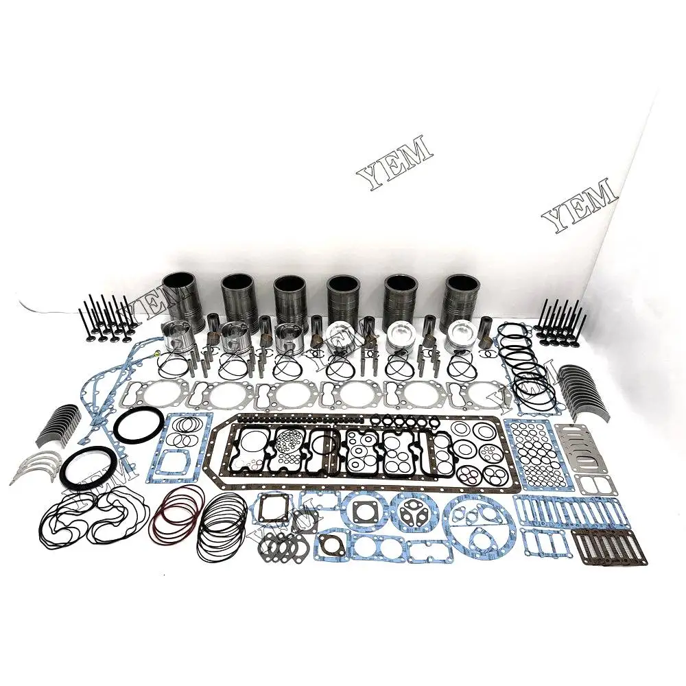 New Engine Overhaul Rebuild Kit With Gasket Bearing Valve Set For Mitsubishi S6B3 engine spare parts