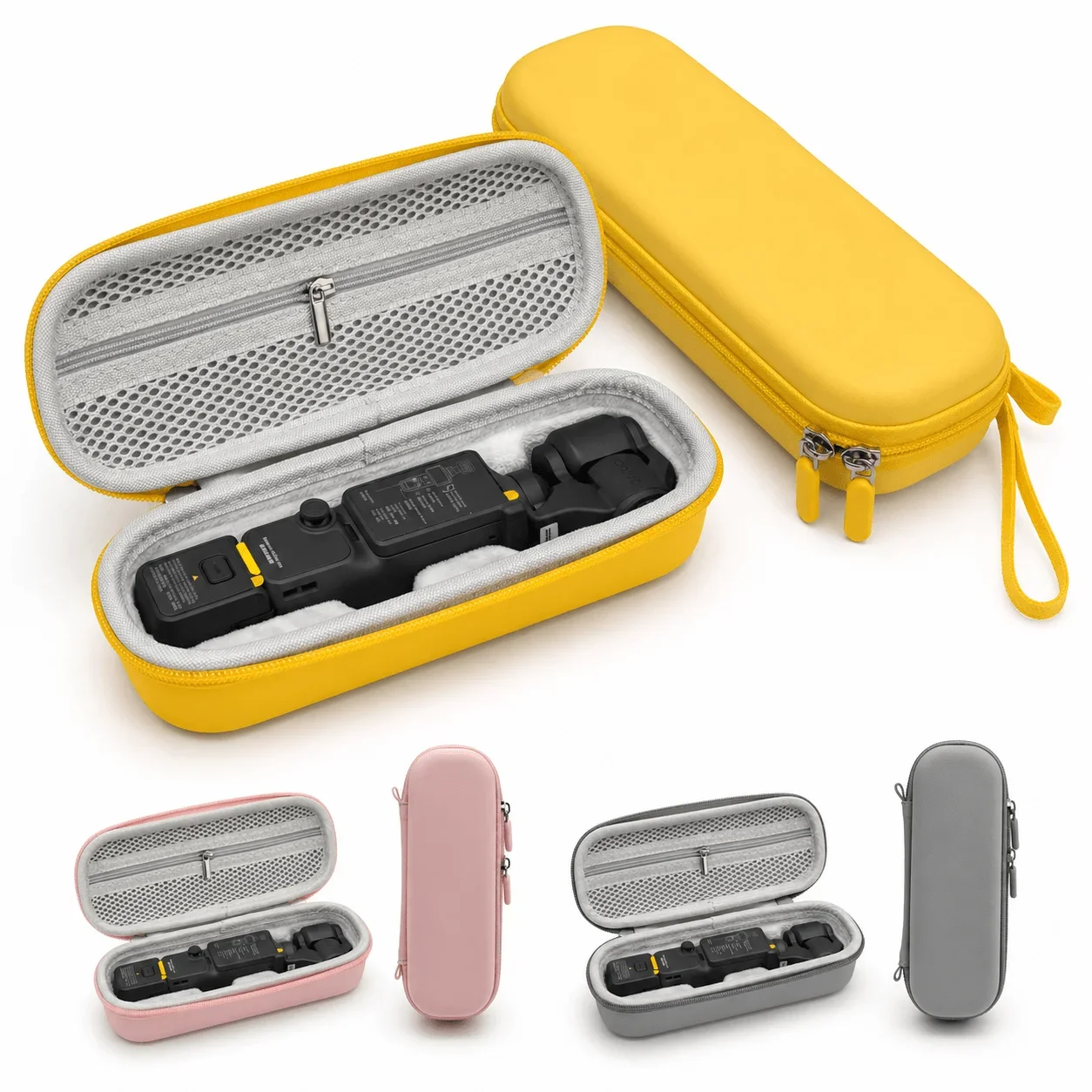 Image of Für DJI Osmo Pocket 4 Tragetasche für DJI OSMO Pocket 4 Zubehör Tragbare PU-Aufbewahrung Kleine Schutzhülle Hartschalen-Schutztasche