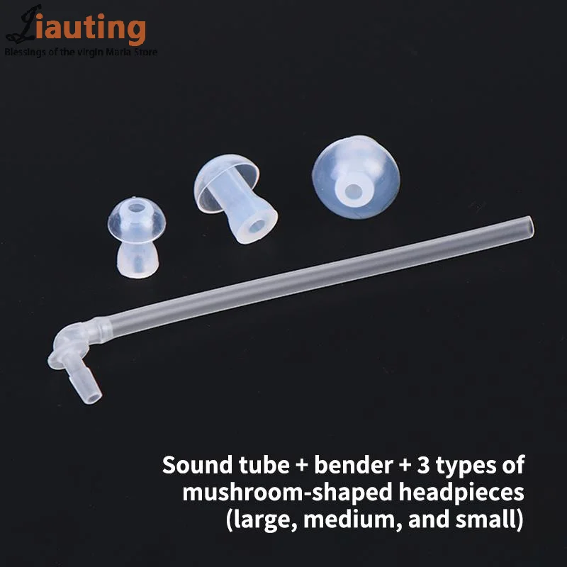 20Pcs Silicone Hearing Aid Ear Tips Domes Replacement Accessories For BTE ITE Devices