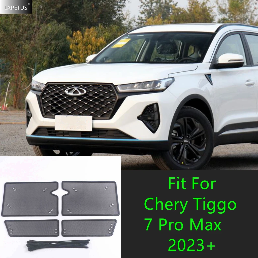 

Car Insect Screening Mesh Front Grille Insert Net Water Tank Engine Protection Accessories For Chery Tiggo 7 Pro Max 2023 2024