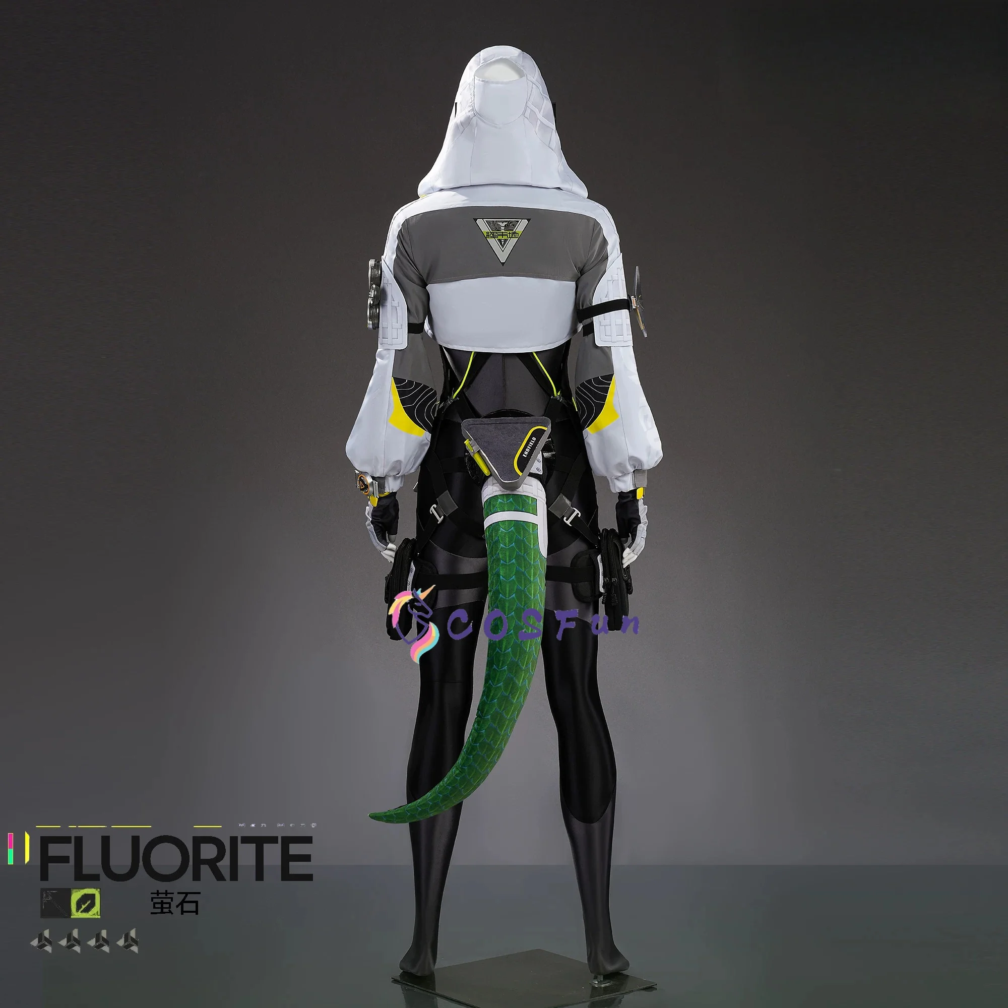 

Arknights:Endfield Fluorite Cosplay Costume Full Set Uniform Role Play Halloween Carnival Party Outfit for Women COSFun