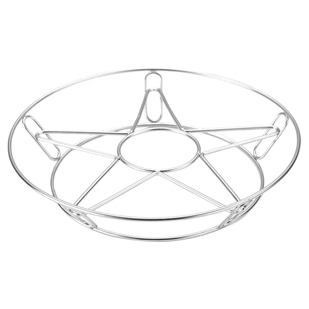 

Pot Mat Rack Metal Cooling Cooking Steamer Steaming Kitchen Stainless Steel Holder Tray Steamed Cake