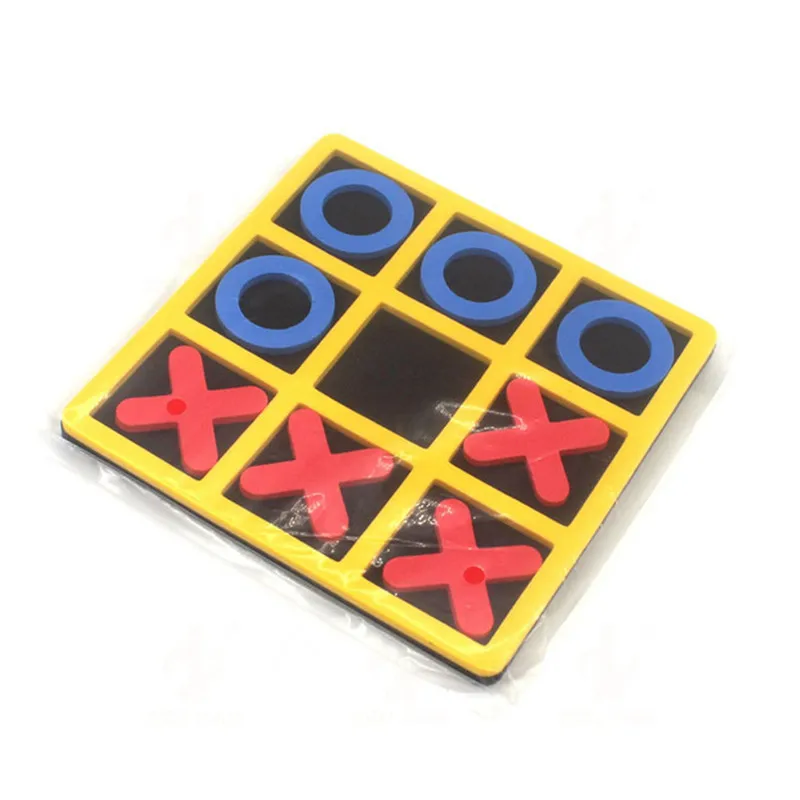 Montessori Toys OX Tic-tac-toe Chess Board Game Interaction Puzzle Training Brain Learing Early Educational Toys Children Gifts