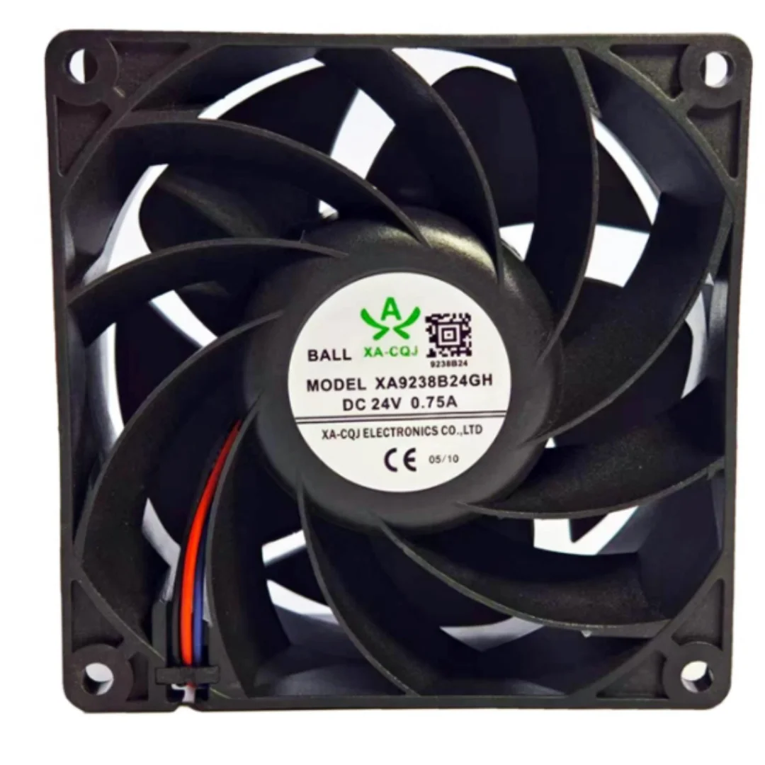 

XA9238B24GH DC 24V 0.75A 92x92x38mm 3-Wire Server Cooling Fan