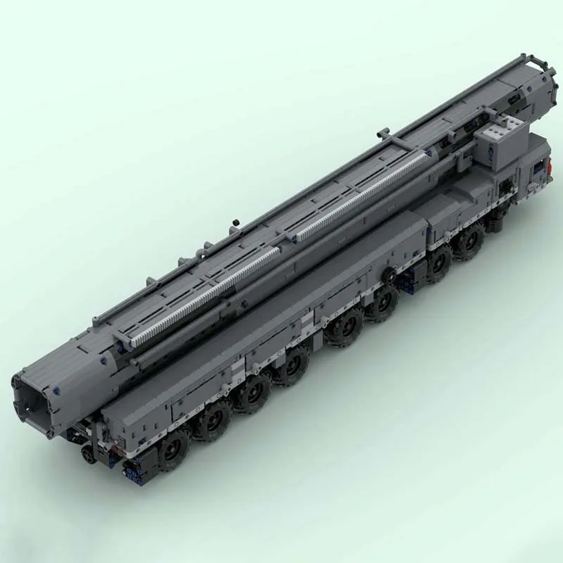 4360 STUKS Oorlogsserie MZKT-79221 met RS-12M Topol-M - SS-27 - Sickle MOC Aanpasbare Modulaire Bouwblok DIY Speelgoed Verjaardagscadeau