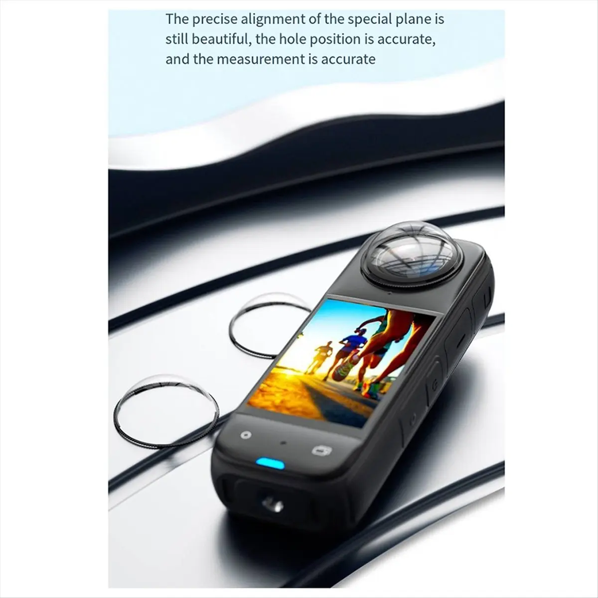 Suitable for Insta360x4 Rotating Pc Lens Protector 360x4 Protective Cover Accessories A