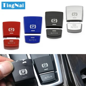 Interruttore del freno di stazionamento elettronico Auto P Pulsante Interruttore di copertura per BMW 5 7 X3 X4 X5 X6 M5 Serie F01 F02 F10 F12 F15 F16 F25 F26