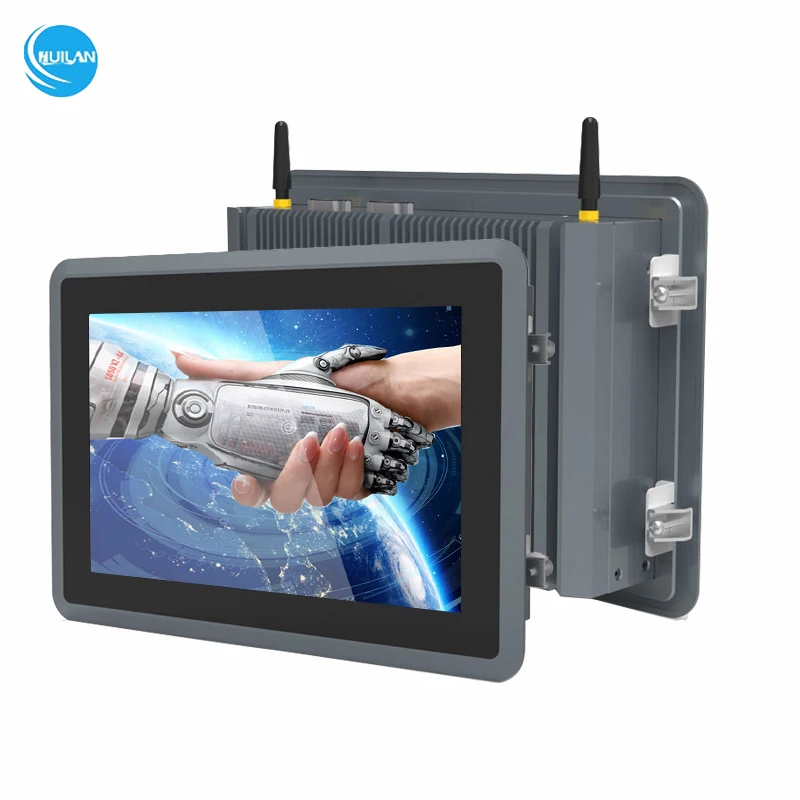 جهاز كمبيوتر صناعي OEM مقاس 13.3 بوصة مزود بتقنية Linux Windows Android IP65 ولوحة لمس مقاومة للماء للاستخدام الصناعي #2