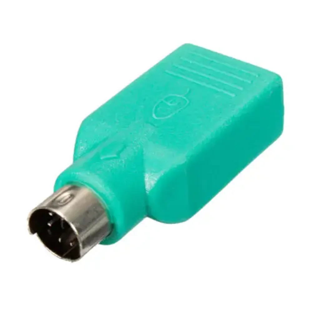 USB 2.0 Femmina a PS/2 Maschio del Convertitore Dell'adattatore per il Computer Portatile PC Mouse Tastiera PS2