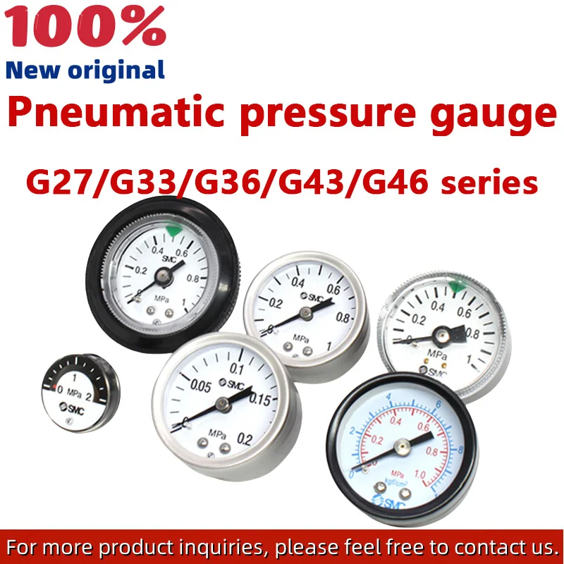 Nieuwe SMC G27/G33/G36/G43/G46 serie vacuüm drukmeter G27-20-01 G27-10-R1
