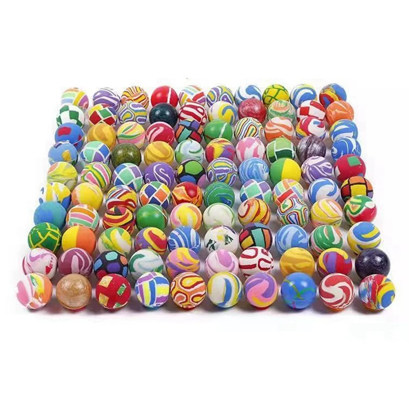 

Colourful Bouncing Balls Bouncing Ball 25Mm Children's Outdoor Sports Elastic Ball Toys