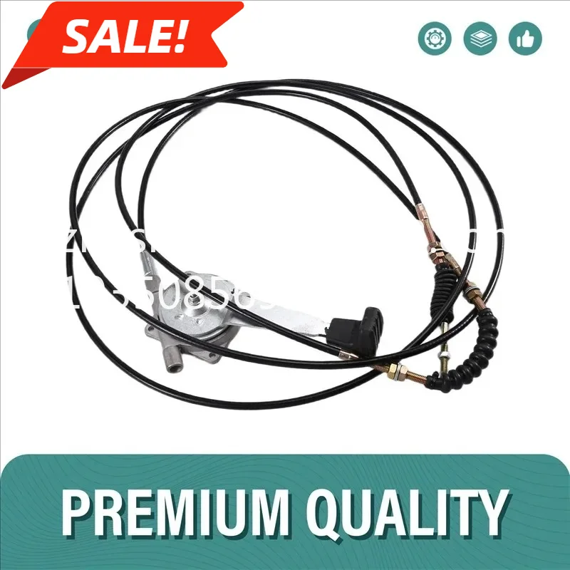 AU34-For JCB 2CX/3CX/4CX/3CS/4CN Backhoe Loader 910/48800 Throttle Cable Assy with Lever Accelerator Parts Spare Parts