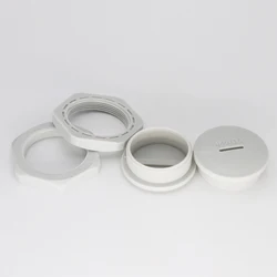PG7 PG9 PG11 PG13.5 PG16 PG19 PG21 PG25 PG36 PG42 PG48 PG63 Gray Black Male Thread Slotted Waterproof Bulkhead Dead End Cap Plug
