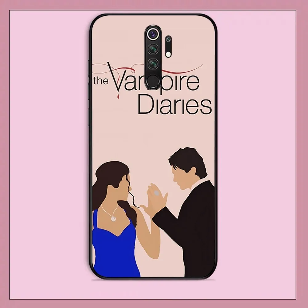 The V-Vampire D-Diaries D-Damon Phone Case For Redmi Note 4 X 5 A 6 7 8 T 9 9S 10 11 11S 11Epro Poco M3 pro