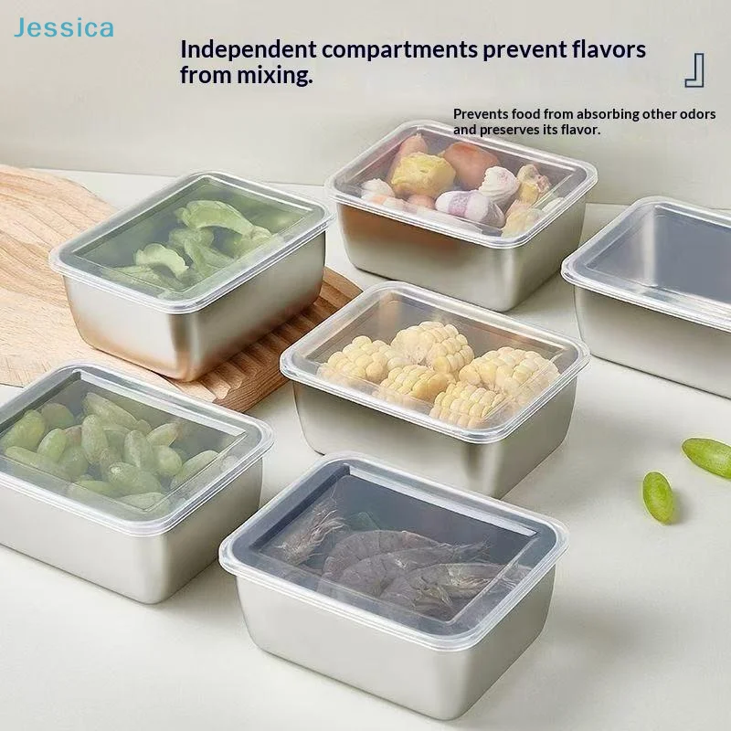 〔S〕3Pcs Stainless Steel Airtig - Food Storage Meals ulasan dan harga