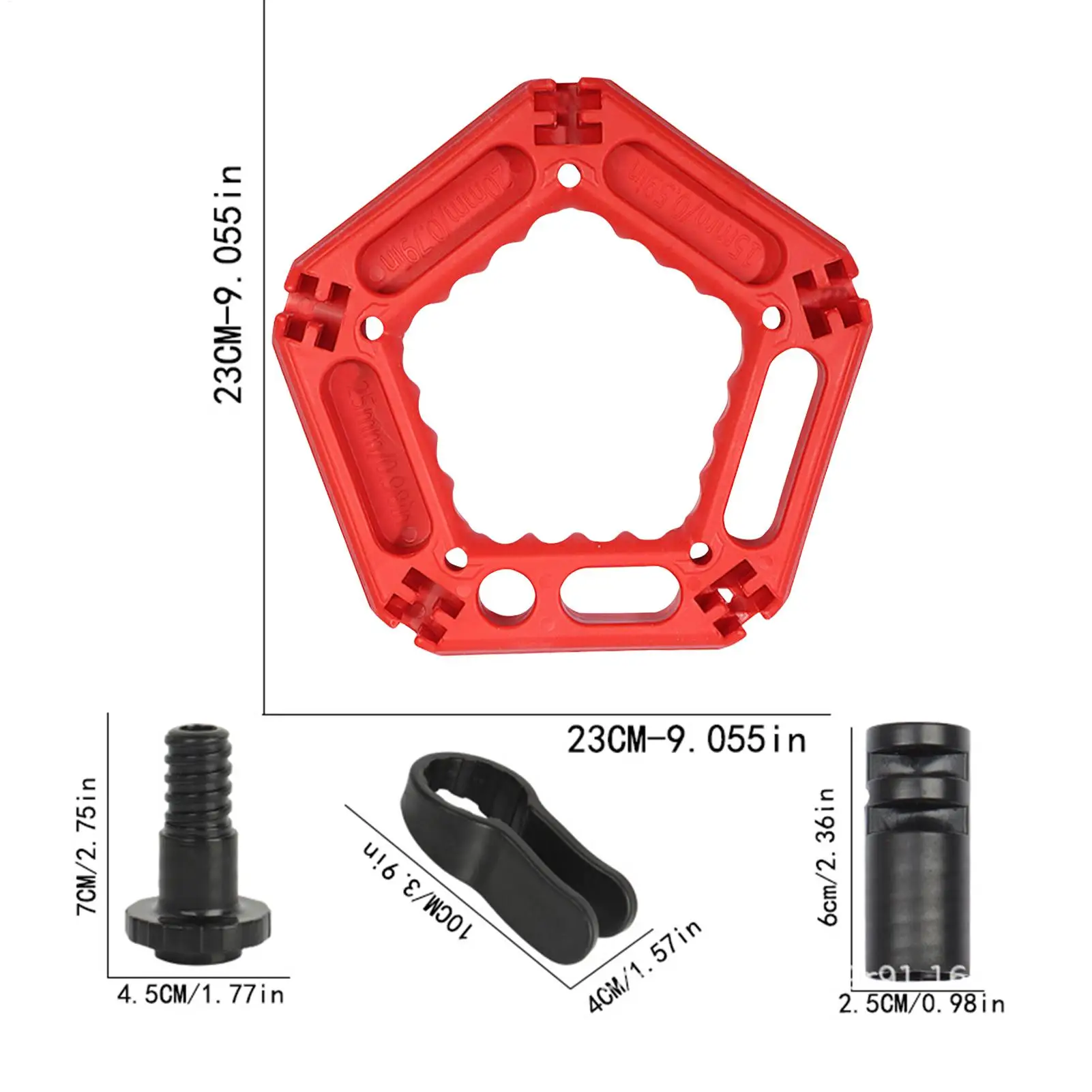 Hand Strengthener Multi-Level Adjustable Dumbbell Attachment Finger Exerciser For Youth Teens Grandma Grandpa Wife Men Women