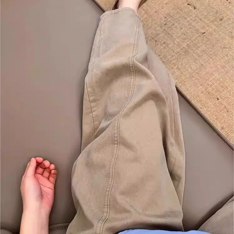 High Waist Harem Plaid Casual Pants Men's Design Sensation Loose Slimming Nine Points Rocket Pants Summer Season Casual Wear