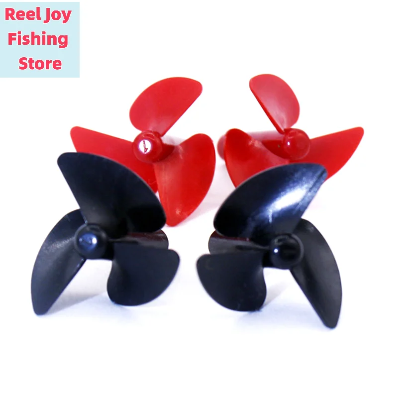 【2Pcs Propeller DIY Toy Boat Model Parts For Loading Propeller Decoy Boat】
