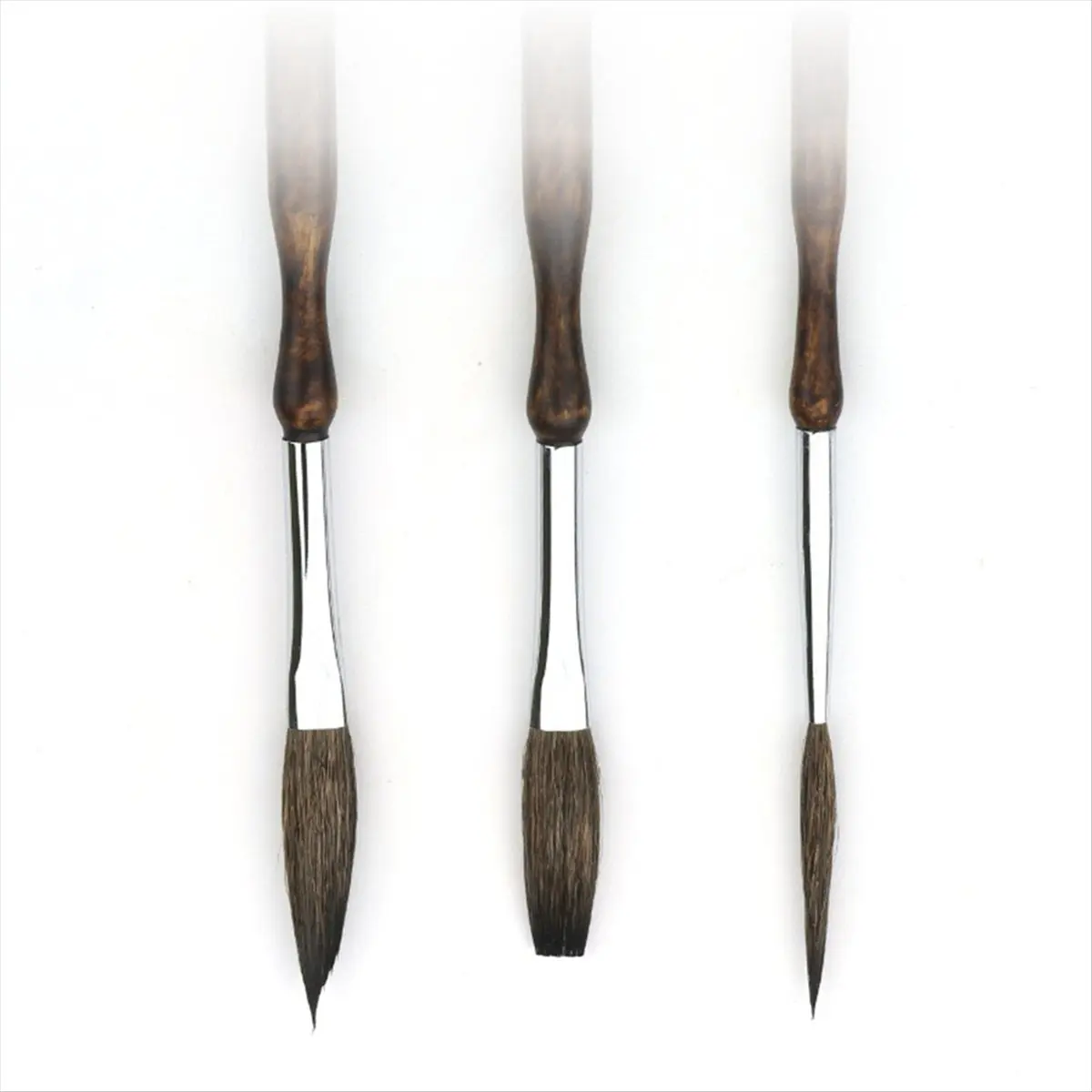 FTGT-Pinstriping Brush Kit,3 Pcs Professional Striping Brushes Long Liner Script Scroll Rigger Brushes
