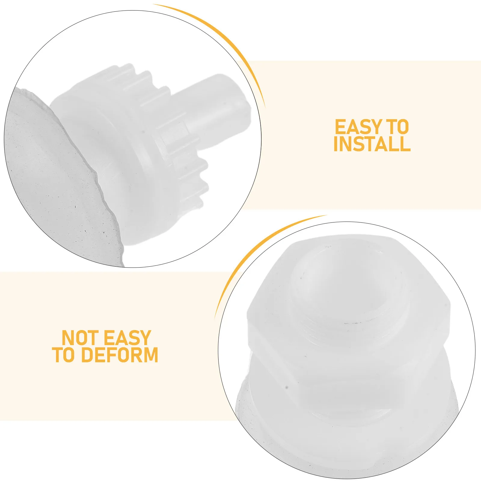 2Sets Toilet Flush Nozzle Replacement Toilet Spray Nozzle Components Up Down Water Spray Head for Enhanced Hygiene